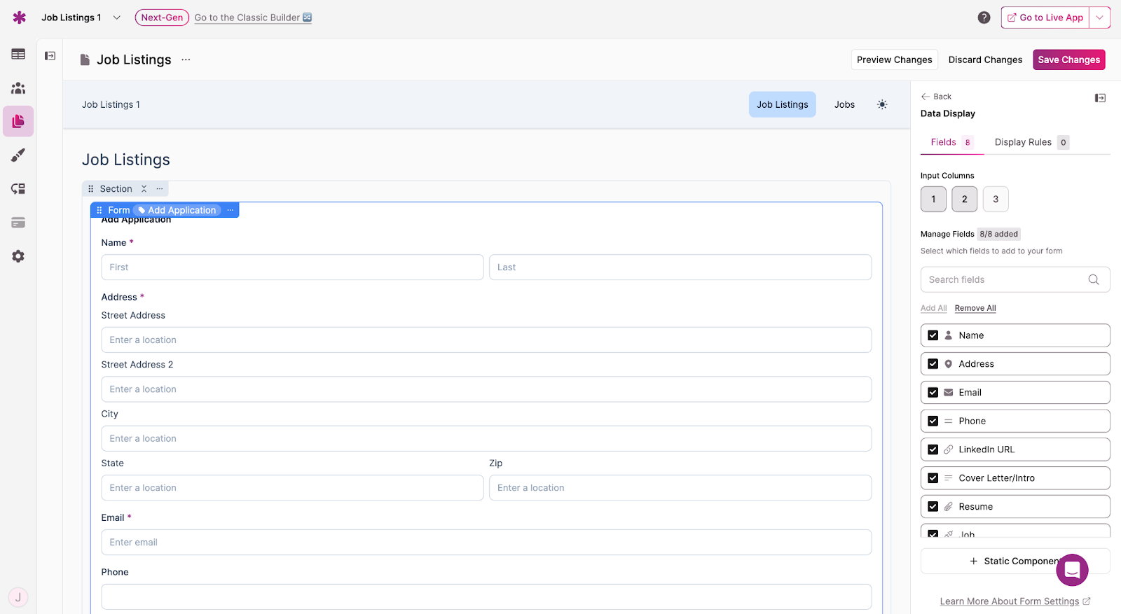 Knack: No-Code Application Development Platform