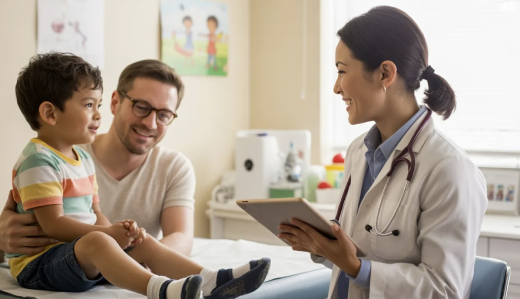 Pediatrician and Patient