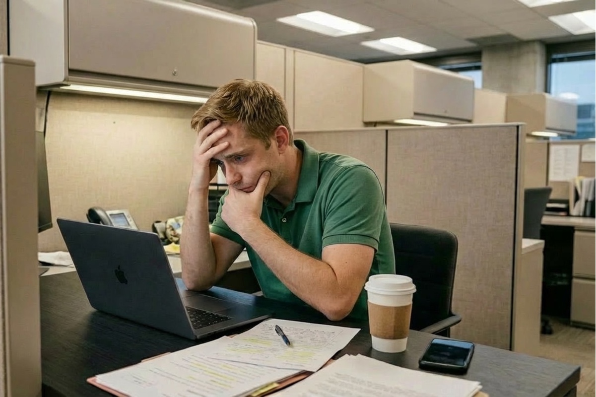 Frustrated Employee