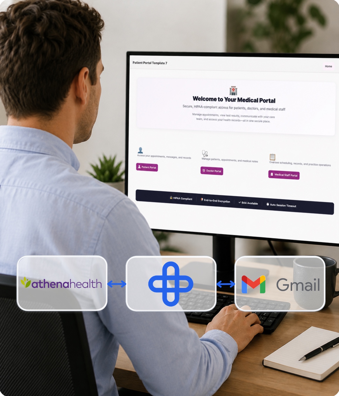 athenahealth, Knack Health, and Gmail Integration