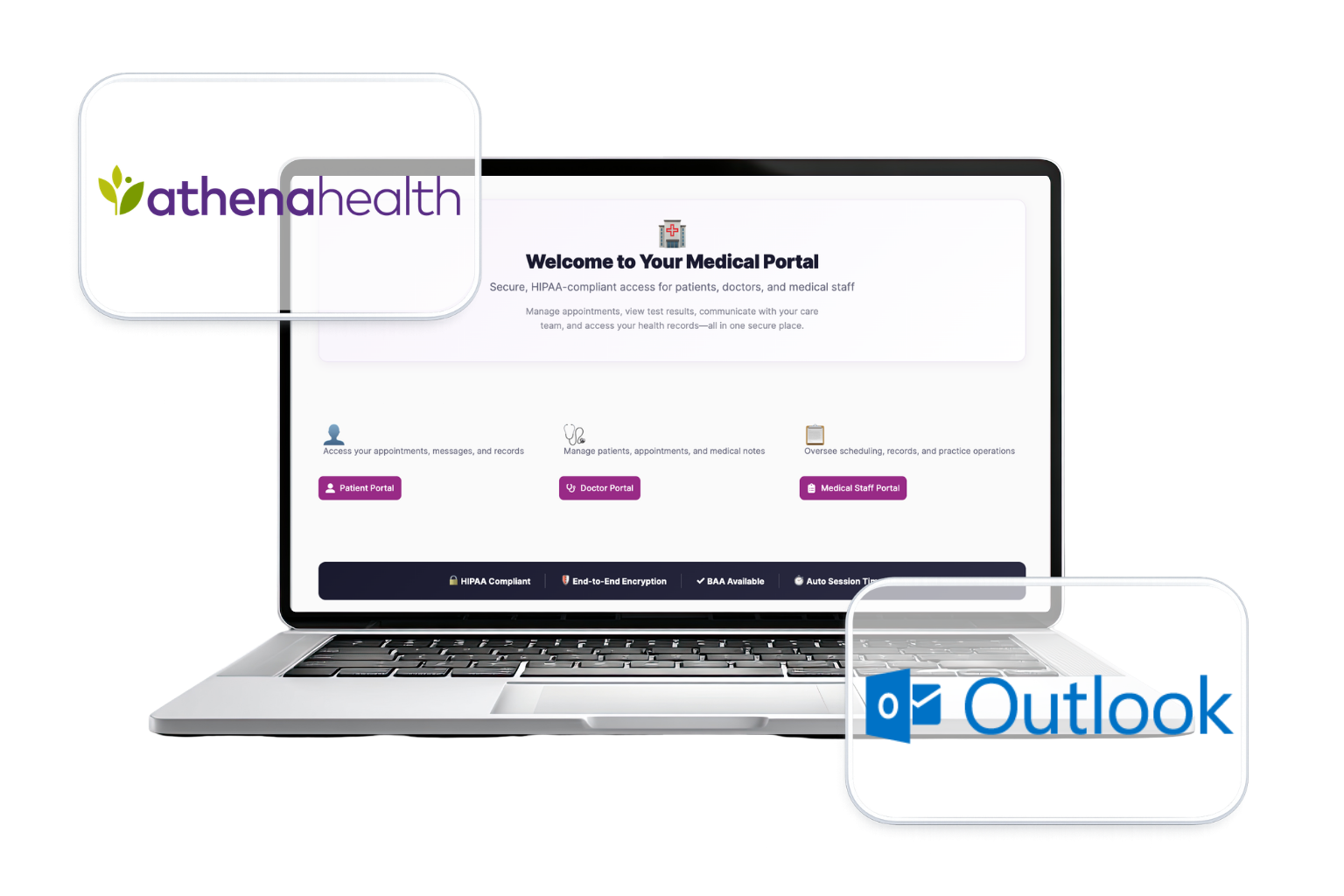 athenahealth, Knack Health, and Outlook Integration
