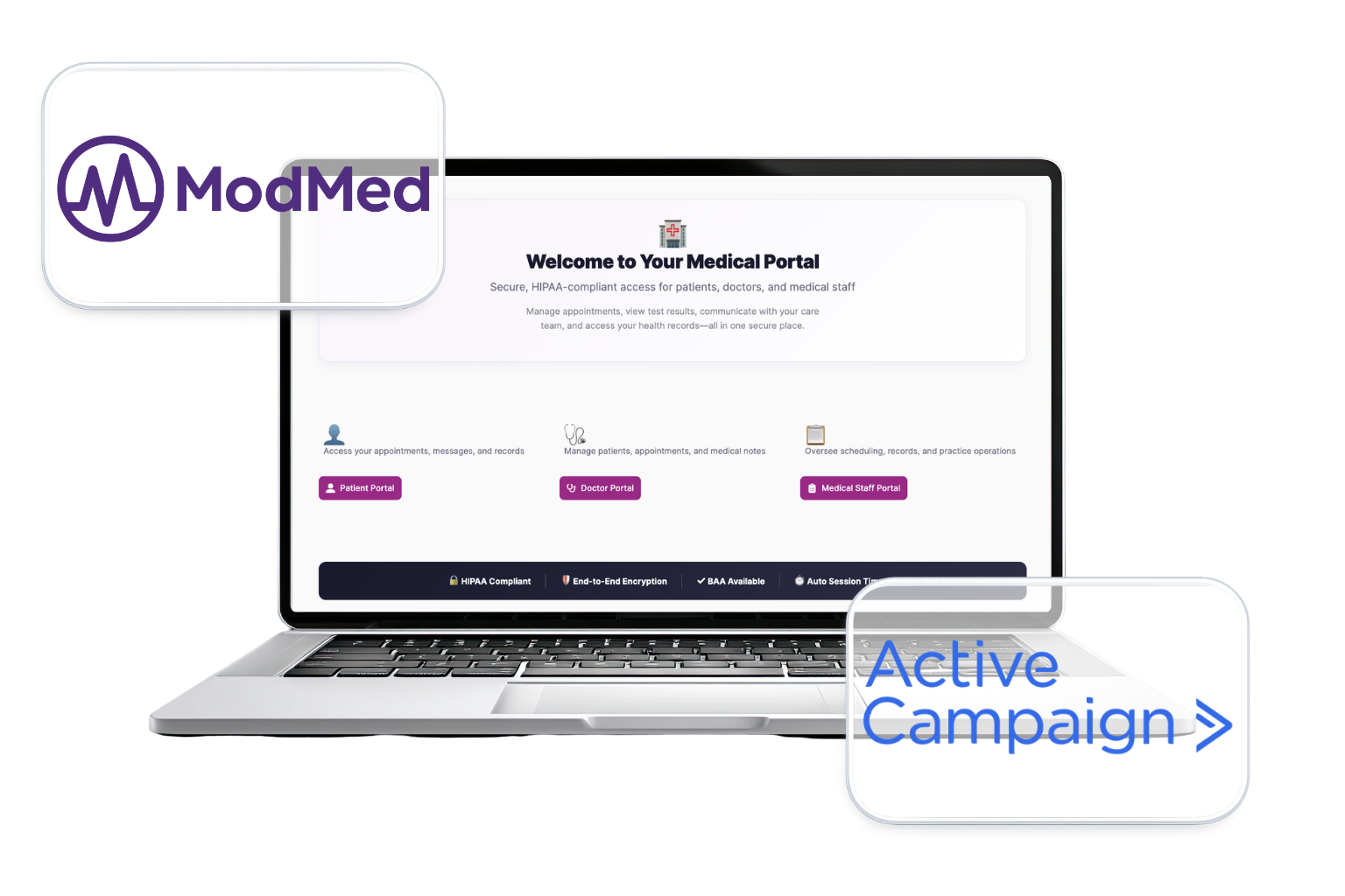 ModMed, Knack Health, and ActiveCampaign Integration