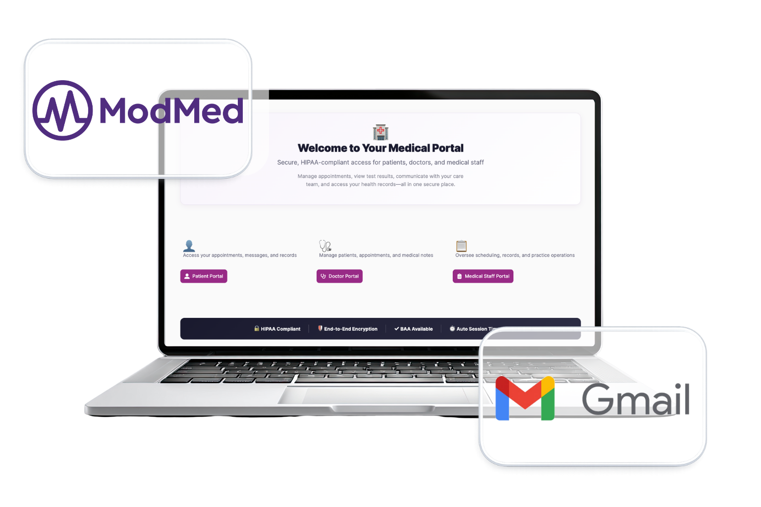 ModMed, Knack Health, and Gmail Integration