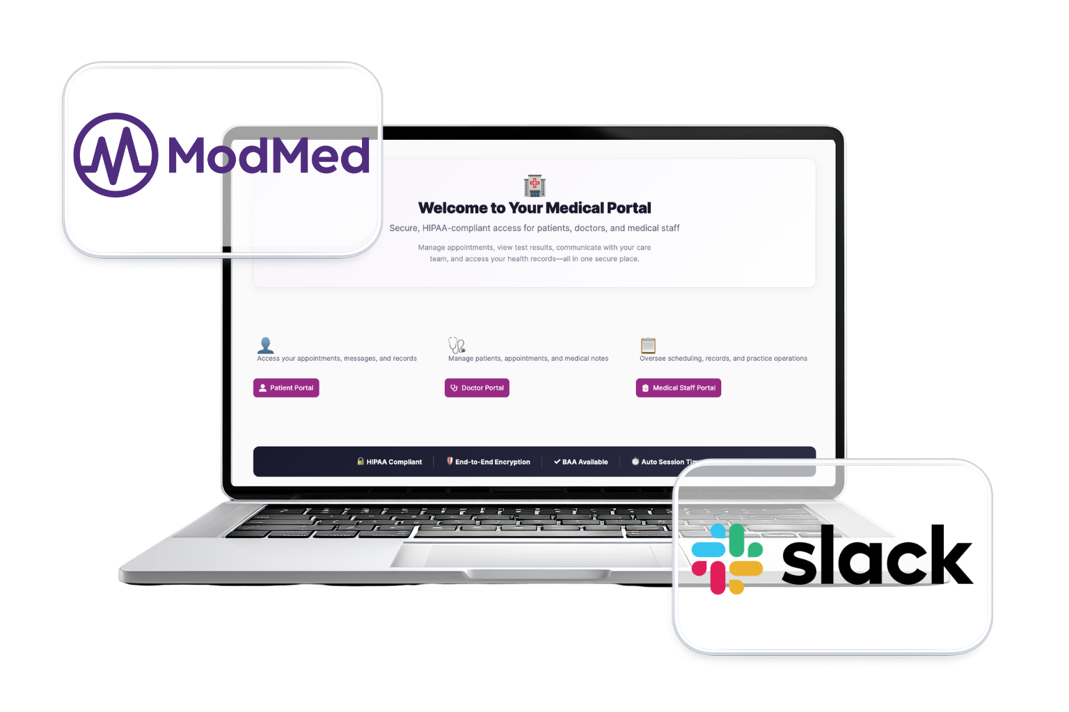ModMed, Knack Health, and Slack Integration