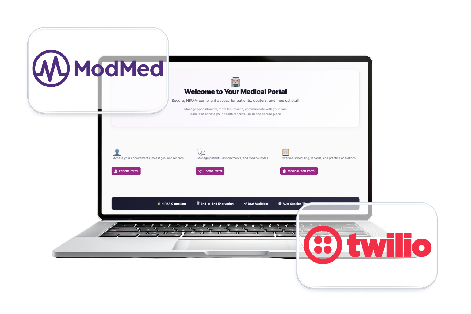 ModMed Knack Health Twilio Integration