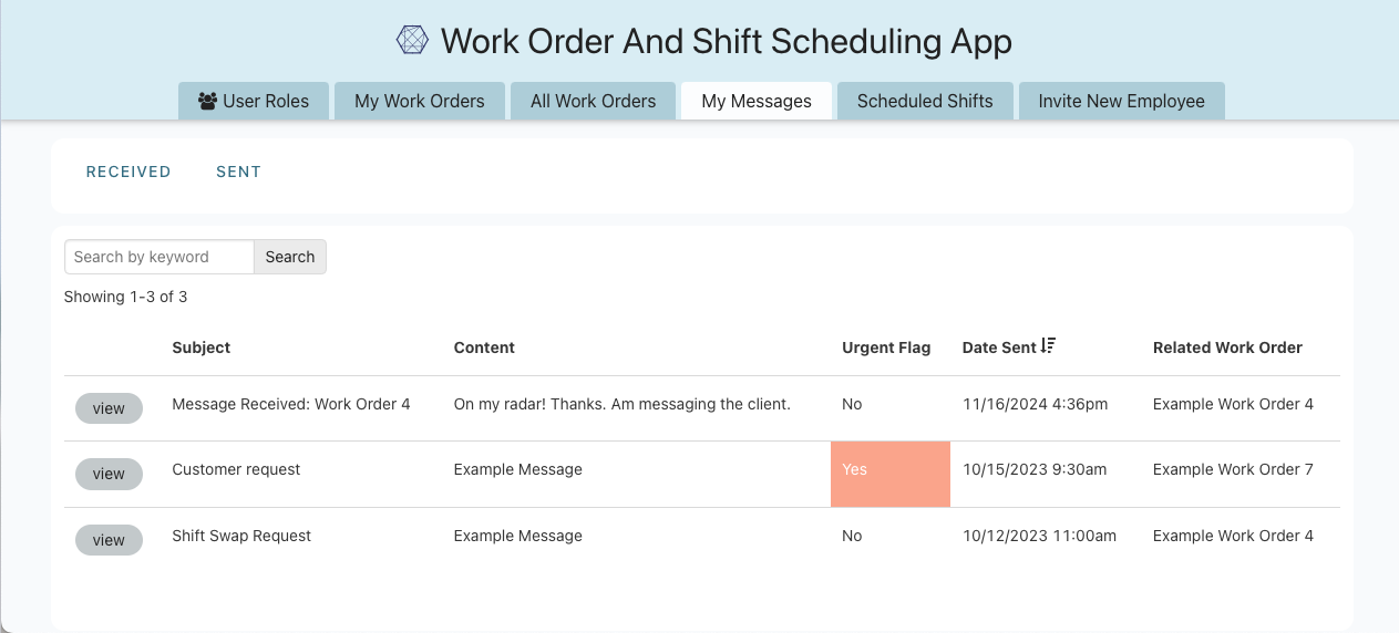 Production Work Order App Free, Customizable Work Order Template App | Knack