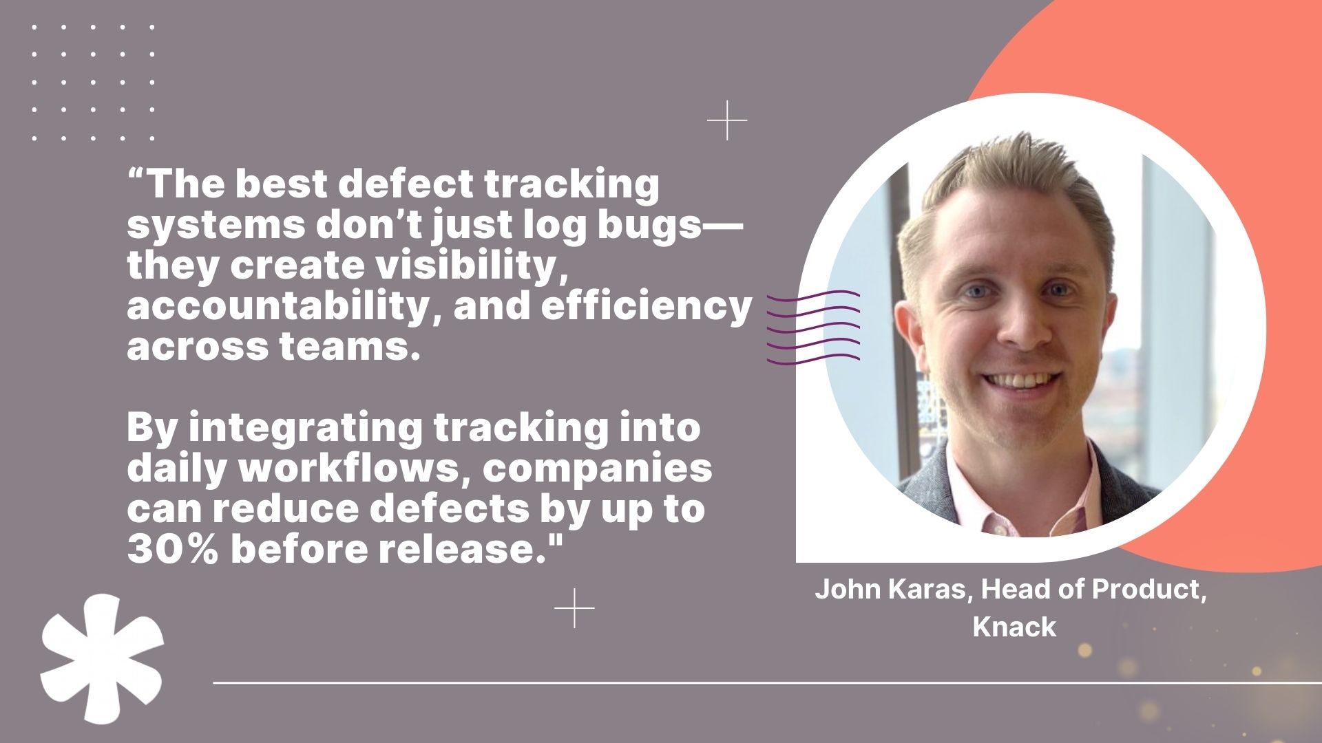 John Karas, Head of Product, Knack.