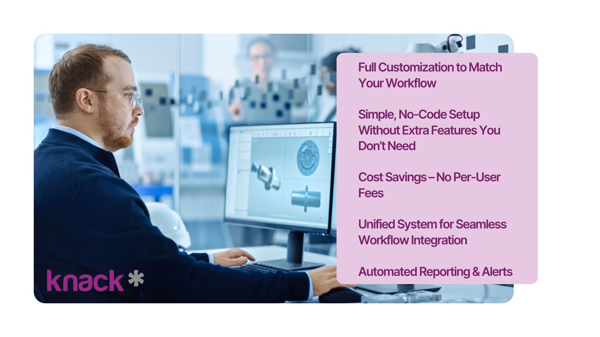 Knacks bug tracking tool features